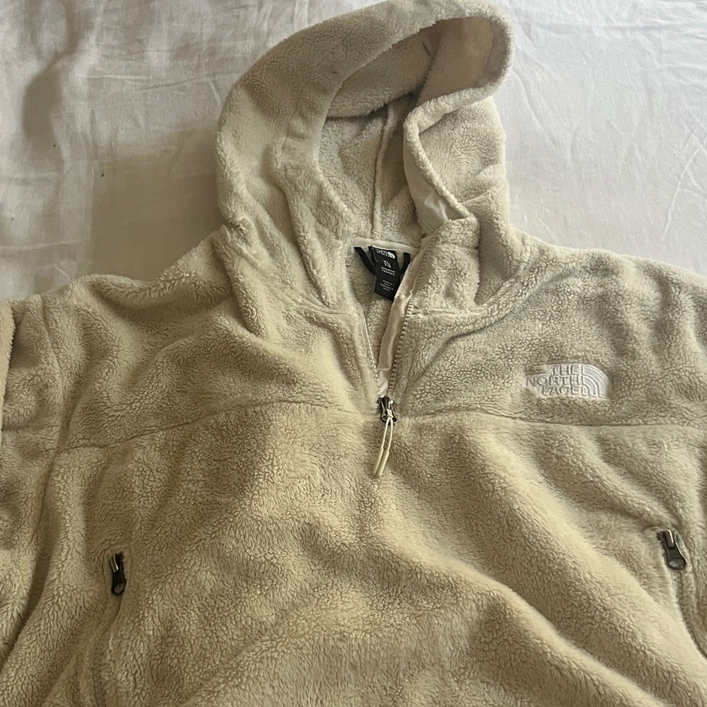 The North Face Beige Fleece Pullover